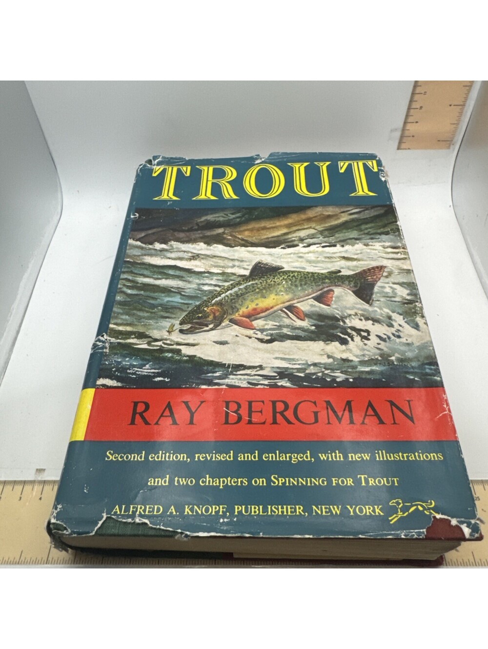 Trout by Ray Bergman, 2nd Edition - Alfred A Knopf 1964 HC/DJ